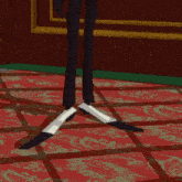 Gif animé Lucky Luke en costume
